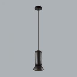 Odeon light 5054/1D PENDANT ODL24 315 черный/металл/керамика Подвес GU10 LED 4W KERAMA  - 4 купить